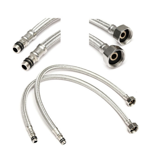 S32 PW6 Mixer Tap Connectors 50cm Kitchen Basin Faucet Stainless Steel